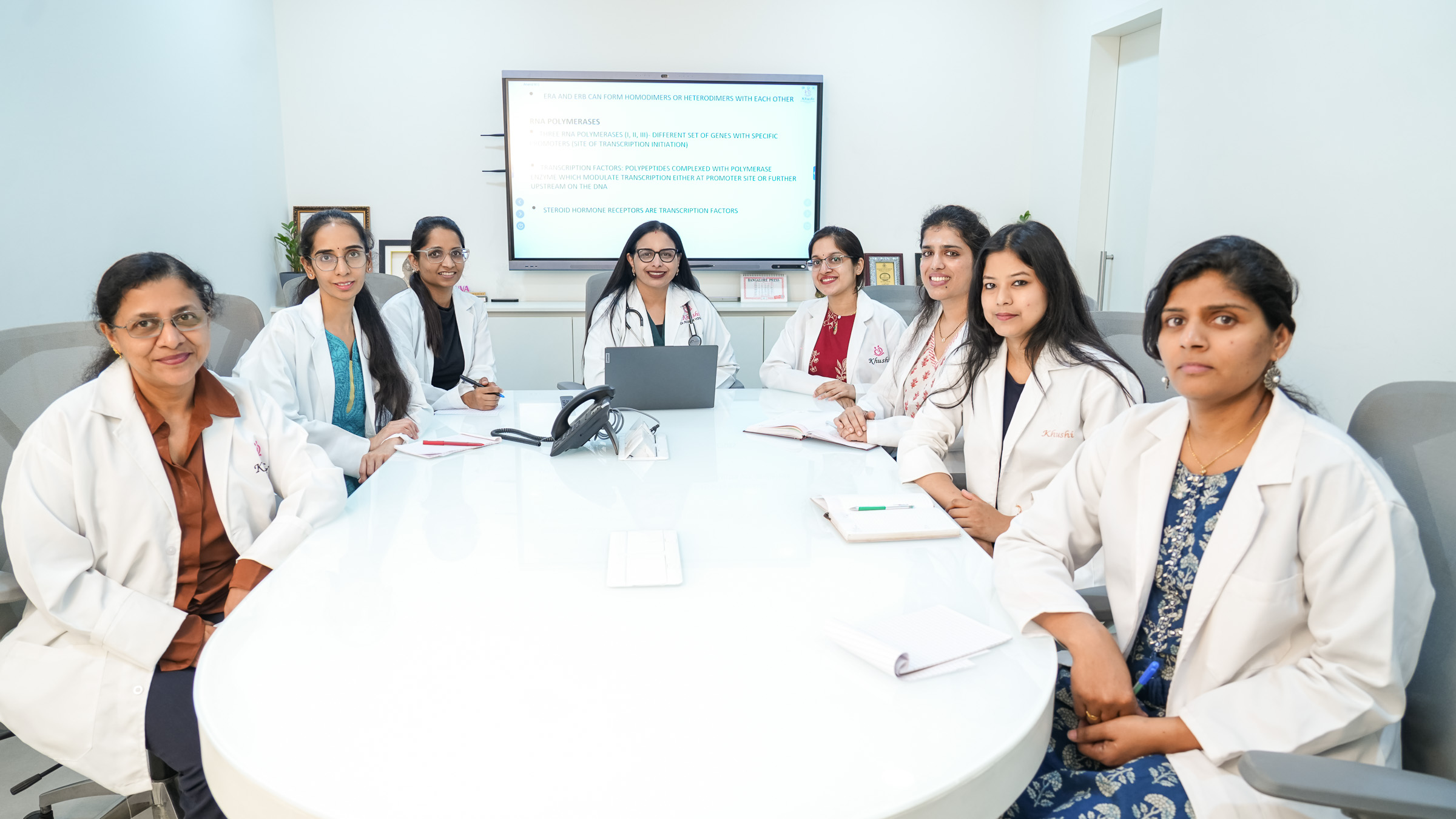 Academic team at Khushi Fertility & IVF Centre, JP Nagar, Bengaluru